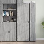 vidaXL Buffet haut sonoma gris 30x42 5x185 cm bois d'ingénierie