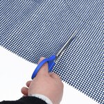 vidaXL Tapis de sol de camping bleu 6x3 m