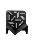 THIRARD - Range bûches noir pour intérieur et extérieur Pattern  acier  433x500mm