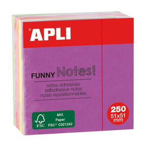 Cuapli Note 5Coul 250  Feuilles  51X51