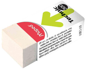 Gomme plastique Technic 300 Blanche par 1 MAPED