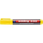 Marqueur Permanent 330 Jaune Pointe Biseautée 1-5 mm x 6 EDDING