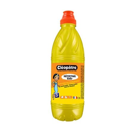 Gouache Néfertari BaBy Jaune Doré 1 litre CLÉOPÂTRE