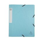 Boite De Classement Cartobox Livrée À Plat Dos 40mm Carte Lustrée Aquarel - A4 - Couleurs Assorties - X 10 - Exacompta