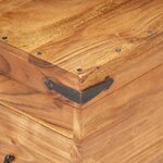 vidaXL Coffre 90x40x40 cm Bois d'acacia solide