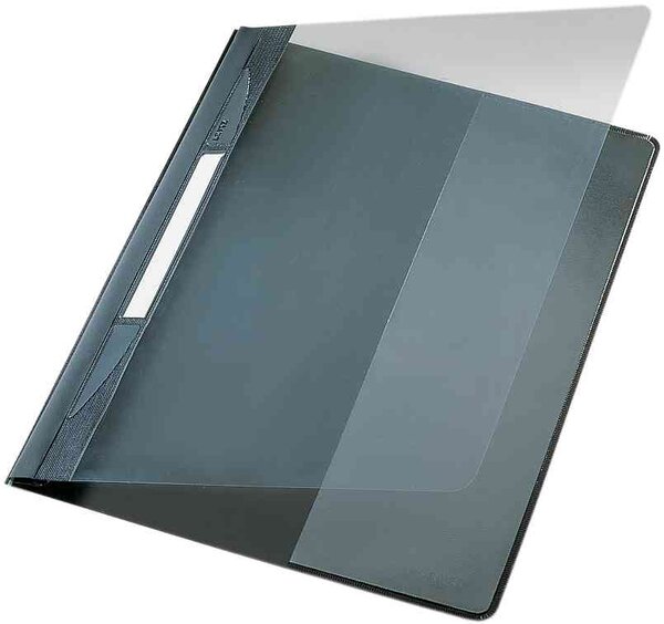 Chemise à lamelles EXQUISIT Format A4+ PVC Gris LEITZ
