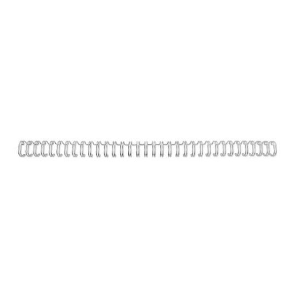 Lot de 100 Peignes métalliques WireBind format A4 capacité 70 feuilles 8mm blanc GBC