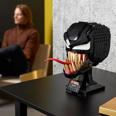 Lego marvel spider-man 76187 le masque de venom jeu de construction pour  adulte modele de collection idée de cadeau - La Poste