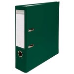 Classeur À Levier Polypropylène Dos De 75mm - Vert - X 20 - Exacompta