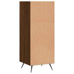 vidaXL Armoire à étagères chêne marron 34 5x32 5x90 cm bois ingénierie