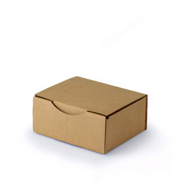 Lot de 5 Boîtes postales d’expédition carton 250x200x100. Coloris Marron