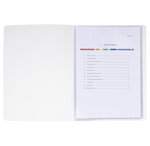 Protège-documents En Polypropylène Rigide Kreacover® 40 Vues - A4 - Blanc - X 20 - Exacompta