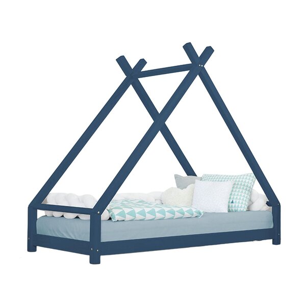 Lit tipi enfant TAHUKA 80 x 180 bleu marine