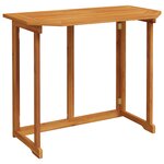 vidaXL Set de jardin de 2 pièces avec coussins en acacia