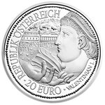 Pièce de monnaie 10 euro Autriche 2012 argent BE – Brégence