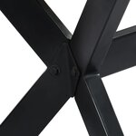 vidaXL Table de salle à manger 200x100x75 cm Bois de manguier solide