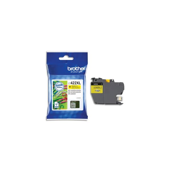 Brother Cartouche d'encre Jaune LC422XLY