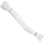 vidaXL Voile d'ombrage 160 g/m² Blanc 4/5x4 m PEHD