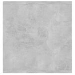 vidaXL Meuble TV gris béton 107x35x37 cm bois d’ingénierie