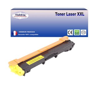 Toner compatible avec Brother TN245 Jaune pour Brother HL-3140CW  HL-3142CW  HL-3150CDW - 2 200 pages - T3AZUR