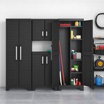 Keter Armoire de rangement haute Detroit Noir