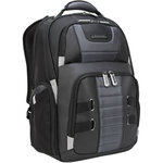 DrifterTrek Sac à dos pour ordinateur portable 11,6 à 15,6"  avec USB Power Pass-Thru - Noir"