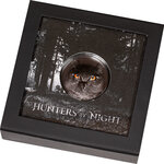 Pièce de monnaie en Argent 10 Dollars g 62.2 (2 oz) Millésime 2021 Hunters by Night EAGLE OWL