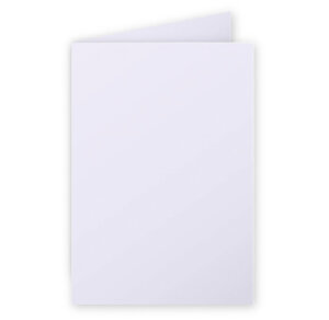 Paquet de 25 Cartes pliées 210g 110x155 lilas Clairefontaine