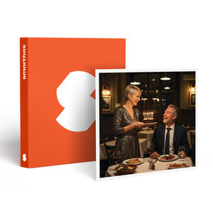 SMARTBOX - Coffret Cadeau Dîner d'anniversaire gastronomique avec boissons ou apéritif - Gastronomie