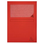 Paquet De 100 Chemises À Fenetre Forever - 22x31cm - Couleurs Assorties - X 4 - Exacompta