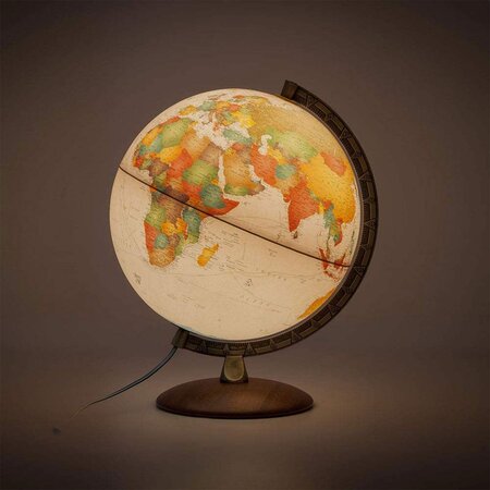 Globe terrestre classique lumineux