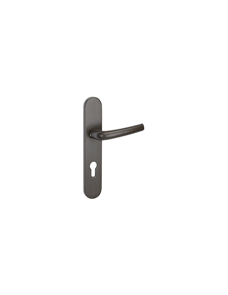 THIRARD - Poignée de porte Garniture extérieure Chantilly  7 x125 mm  pour serrure Tribando  marron