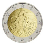 2 euros commémorative Italie 2022 - Erasmus.