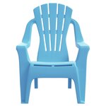 vidaXL Chaises de jardin pour enfants lot de 2 bleu 37x34x44 cm PP