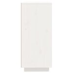 vidaXL Buffet Blanc 60x35x80 cm Bois massif de pin