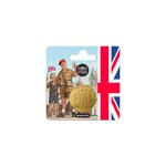 80 ans du V-E DAY - Monnaie de 1/4€ - Soldat Britannique
