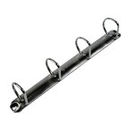 Classeur personnalisable Kreacover A4 Maxi 4 Ax Diam 60mm Dos 86 mm Rouge EXACOMPTA