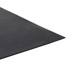 vidaXL Tapis en caoutchouc antidérapant 1 2x2 m 1 mm Lisse
