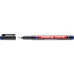 Feutre Permanent 142M Bleu Pointe Moyenne 1 mm x 10 EDDING