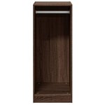 vidaXL Garde-robe sonoma gris 48x41x102 cm bois d'ingénierie