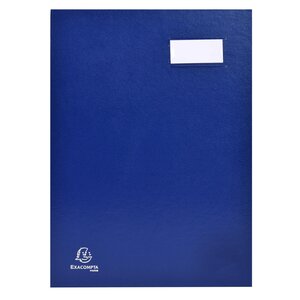 Parapheur Direction Dos À Soufflets - 18 Compartiments - Bleu - Exacompta