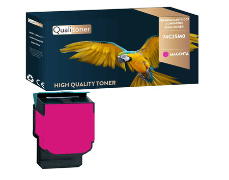 Qualitoner toner x 1 74c2sm0 magenta compatible pour lexmark