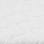 vidaXL Sur-matelas 100 x 200 cm Mousse à mémoire de forme Visco 6 cm