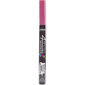 Marqueur peinture 4artist pointe ogive 2 mm rose pébéo