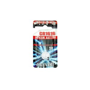 Blister de 1 Pile bouton Lithium CR1616 3V MAXELL