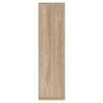 vidaXL Armoire de miroir avec LED Chêne sonoma 76x15x55 cm