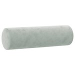 vidaXL Ensemble de canapés 4 Pièces avec coussins gris clair velours