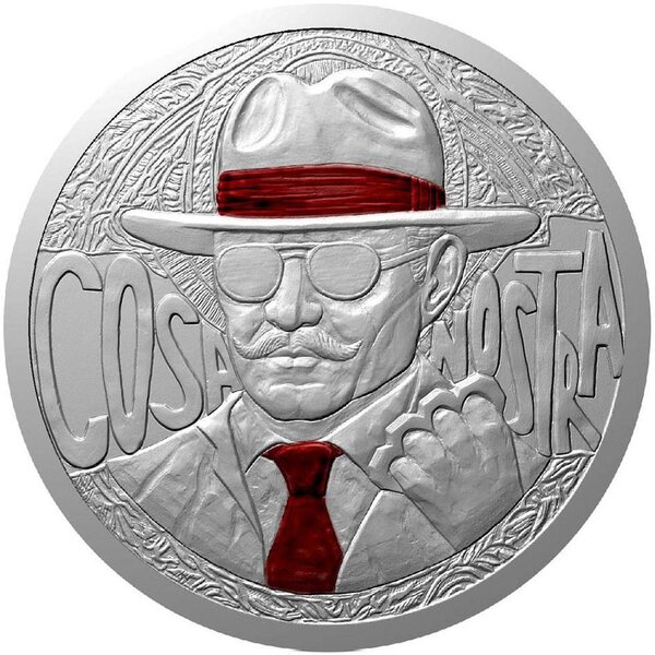 Pièce de monnaie en Argent g 31.1 (1 oz) Millésime 2025 COSA NOSTRA