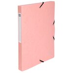 Boite De Classement Exabox Dos 25mm Carte Lustrée Aquarel - A4 - Couleurs Assorties - X 8 - Exacompta