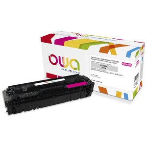 Toner d'encre remanufacturé, compatible pour HP 201A, CF 403A - Magenta